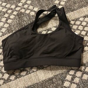 Black Women's Sports Bra